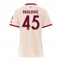 Koszulka piłkarska Bayern Munich Aleksandar Pavlovic #45 Strój Trzeci dla kobiety 2024-25 tanio Krótki Rękaw